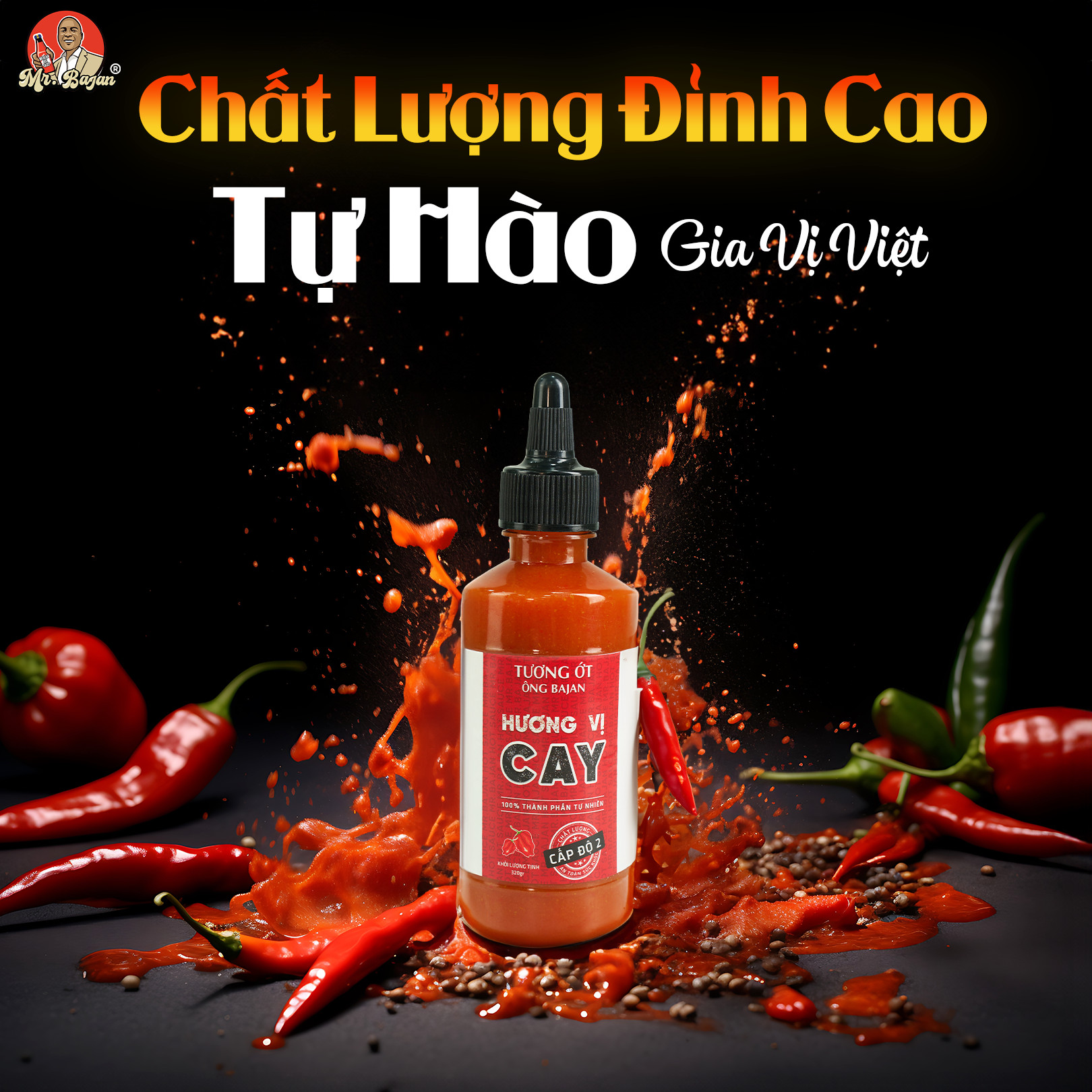 TƯƠNG ỚT CẤP ĐỘ 2 ( Siêu Cay)
